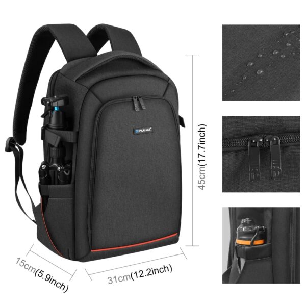 Mochila Outdoor cámara  Fotografica  Doble Tirante + Divisiones - Imagen 2