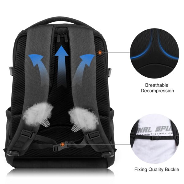 Mochila Outdoor cámara  Fotografica  Doble Tirante + Divisiones - Imagen 5