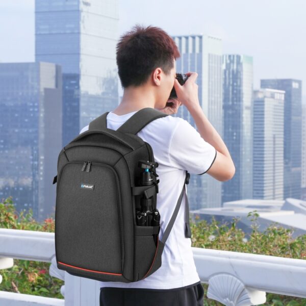 Mochila Outdoor cámara  Fotografica  Doble Tirante + Divisiones - Imagen 7