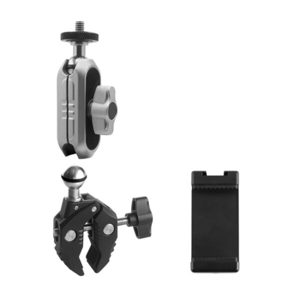 Super Clamp Con Brazo Articulado Mas Soporte Para Celular - Imagen 2